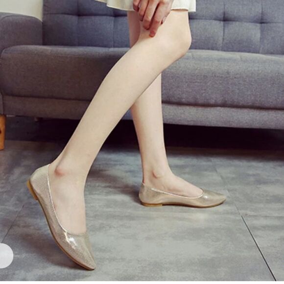 BRAND NEW OLD NAVY POINTED TOE FAUX LEATHER FLAT WOMEN"S SHOE - Picture 15 of 15